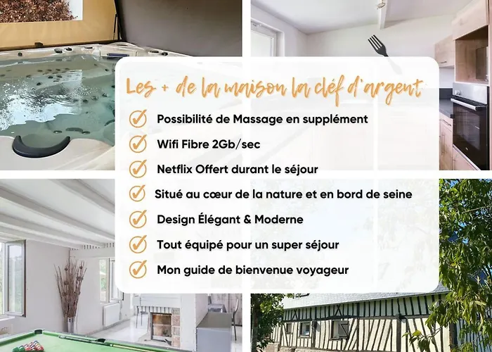 Maison A Avec Jacuzzi Pour 8 Pers. - Api-1-52-635 Campingplads