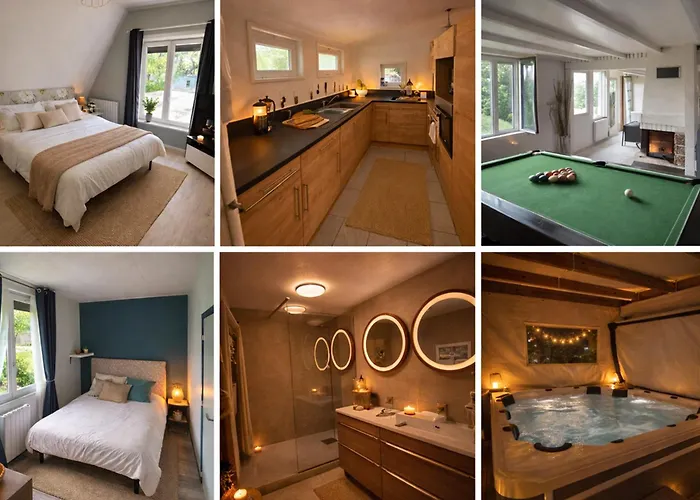 Maison A Avec Jacuzzi Pour 8 Pers. - Api-1-52-635 * Jumièges